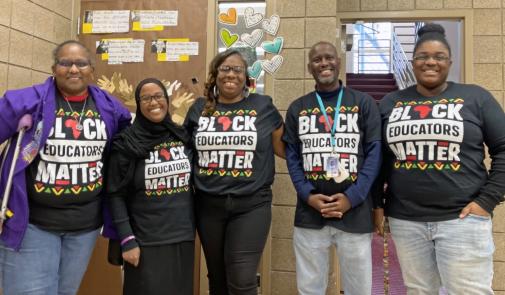 Members of the Minneapolis Federation of Teachers