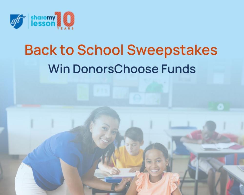 Back-to-School Sweepstakes