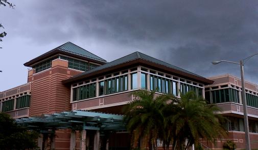 Photo of a university building