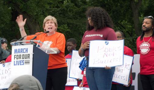 Randi at March For Our Lives rally