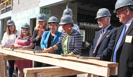 Groundbreaking in McDowell