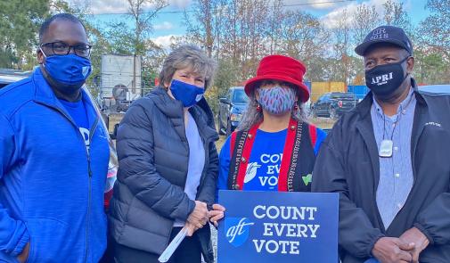 Randi Weingarten in Atlanta, GA