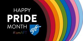 AFT Pride Month logo 2021